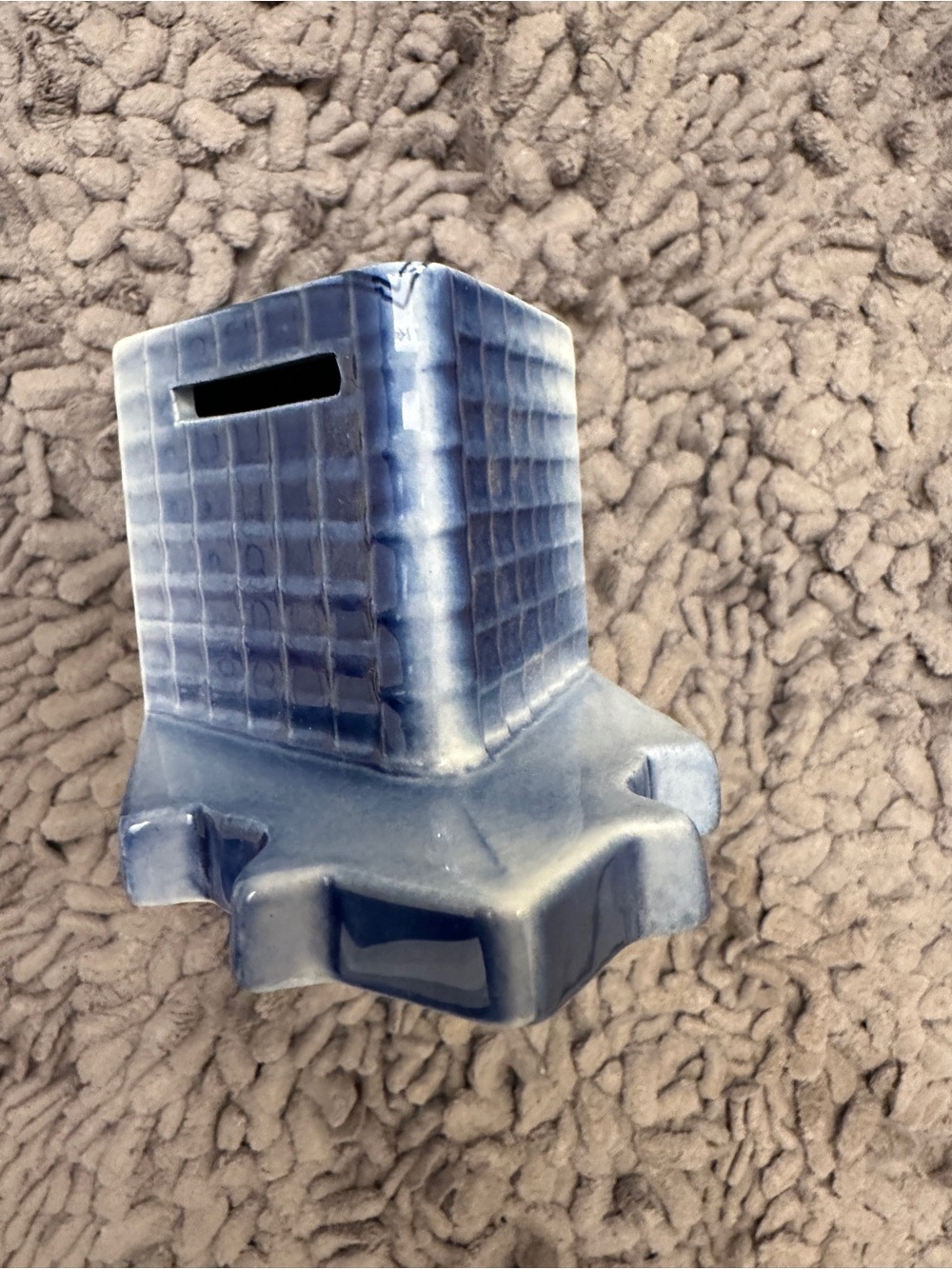 Delft blue canal house piggy bank - Picture 4 of 4